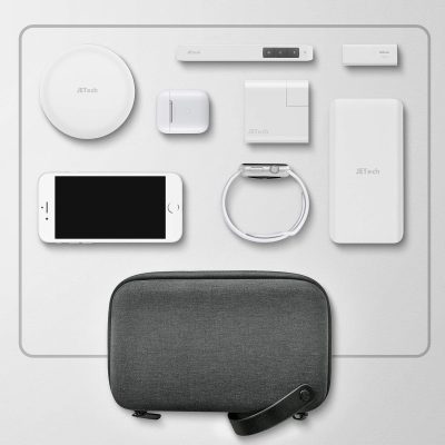 Travel Cable Organizer Case – Portable Gadget Pouch for Tech Essentials