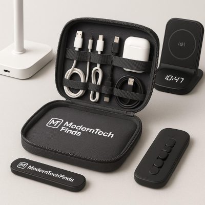 Compact Cable & Gadget Organizer