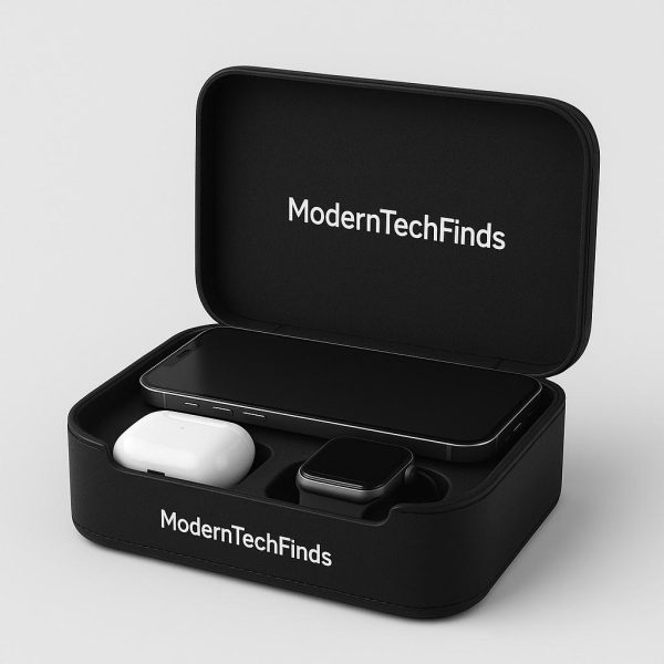 All-in-One Travel Storage Box – Phone, Watch & AirPods