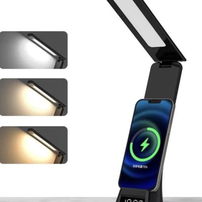 LED Desk Lamp – Rechargeable, Sleek & Compact