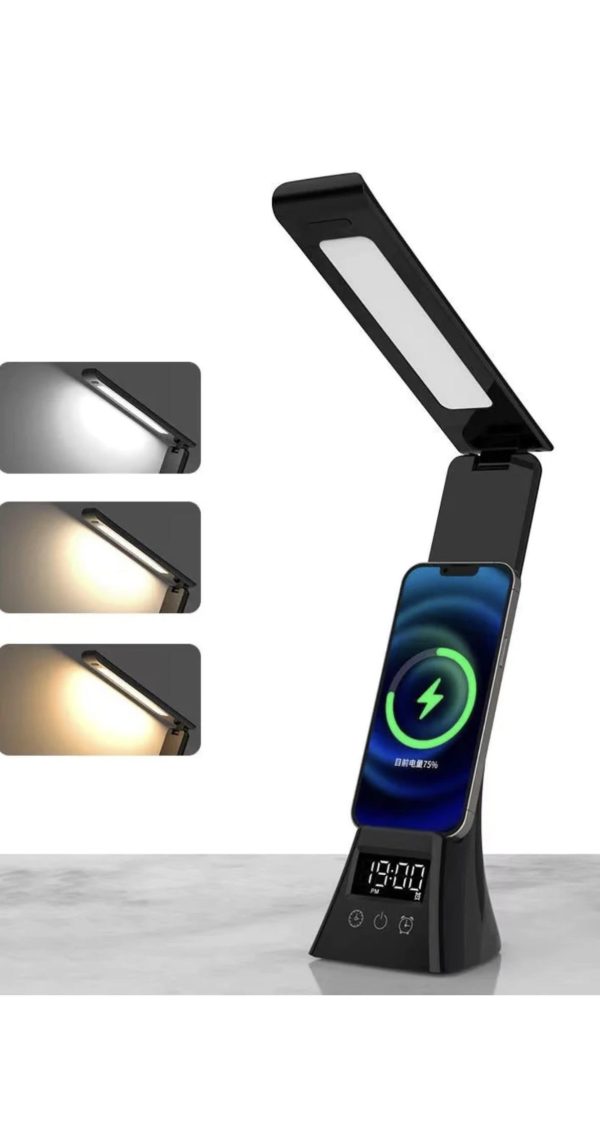 LED Desk Lamp – Rechargeable, Sleek & Compact